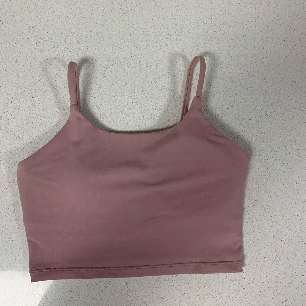 Dusty pink workout top